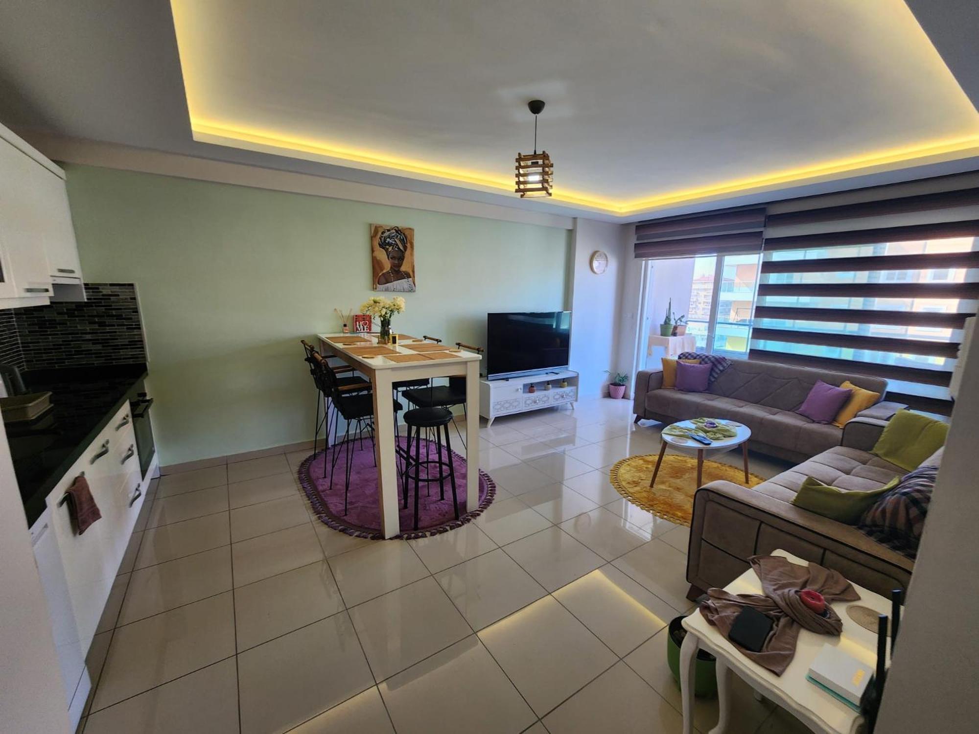 דירות Cozy Sea View Next To The Beach, In The Mid Of The Market, Saturday Bazar, Restaurants & Bars Etc, Alanya Mahmutlar! מראה חיצוני תמונה
