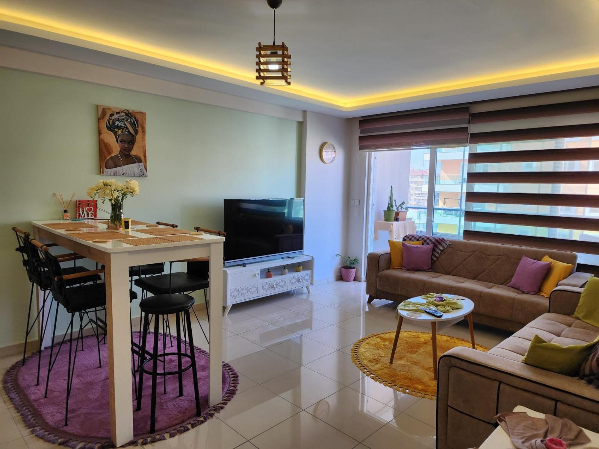 דירות Cozy Sea View Next To The Beach, In The Mid Of The Market, Saturday Bazar, Restaurants & Bars Etc, Alanya Mahmutlar! מראה חיצוני תמונה